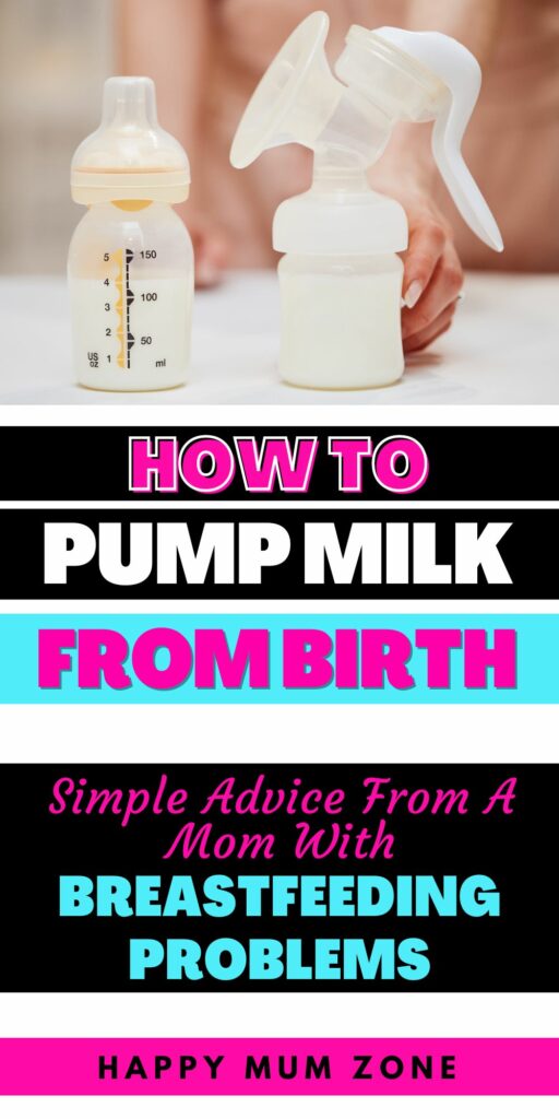 Pumping breast milk for beginners