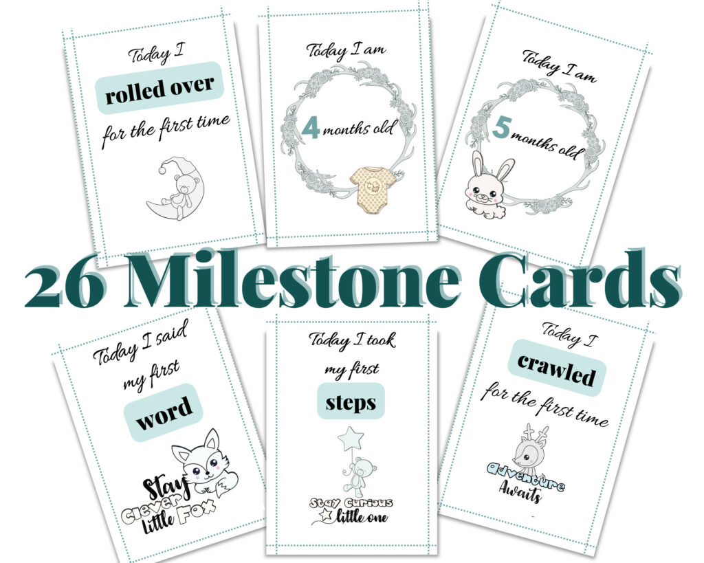 milestone cards