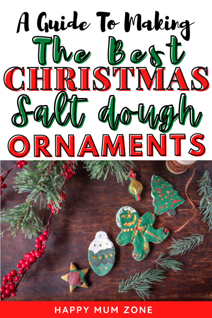 christmas salt dough ornaments easy recipe