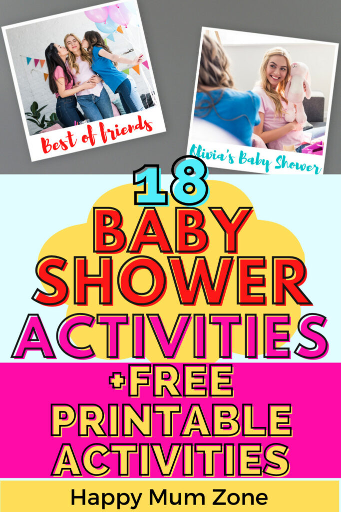 baby shower activities pinterest