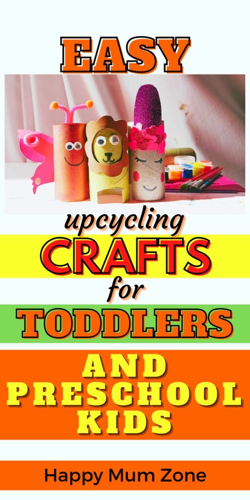 easy recycled crafts for toddlers and preschoolers