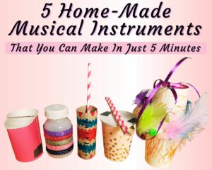 homemade musical instruments for toddlers