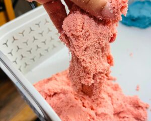 kinetic sand recipe with glue