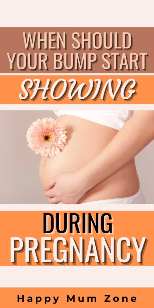 when do you start showing in pregnancy