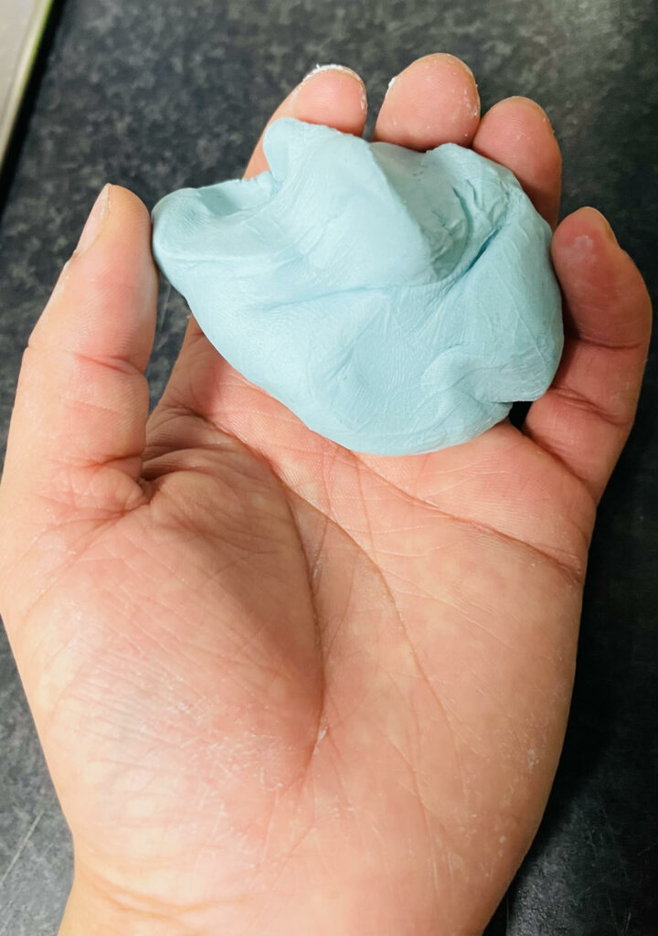 how to make hard playdough soft